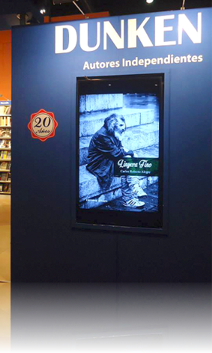 Libro Linyera Fino de Carlos Alegre. Posadas, Misiones. Feria del Libro. Buenos Aires. Mayo 2014
